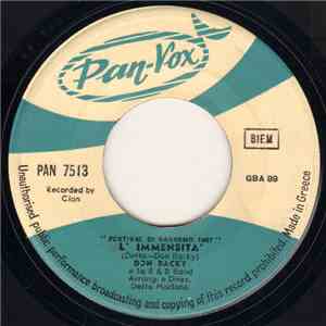 Don Backy - L'Immensità FLAC