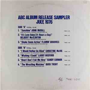 Various - ABC Album Release Sampler July, 1976 FLAC