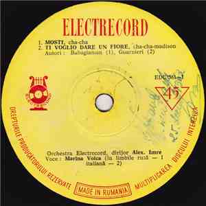 Orchestra Electrecord , Dirijor: Alex. Imre - Mosti FLAC
