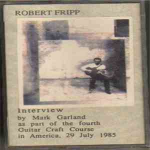 Robert Fripp - How I Became A Professional Musician FLAC