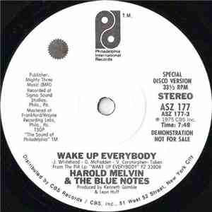 Harold Melvin & The Blue Notes - Wake Up Everybody FLAC