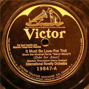 International Novelty Orchestra - It Must Be Love / I Was Blue FLAC