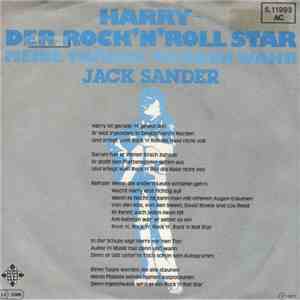 Jack Sander - Harry-Der Rock'n' Roll Star / Meine Träume werden wahr FLAC
