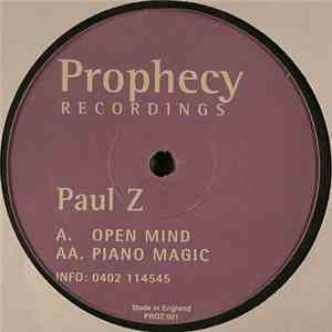 Paul Z - Open Mind / Piano Magic FLAC