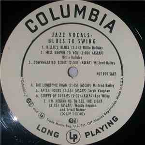 Various - Jazz Artists-Blues To Swing FLAC