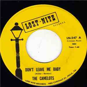 The Camelots - Don't Leave Me Baby / The Letter FLAC