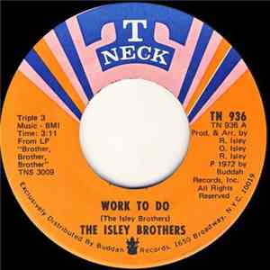 The Isley Brothers - Work To Do FLAC