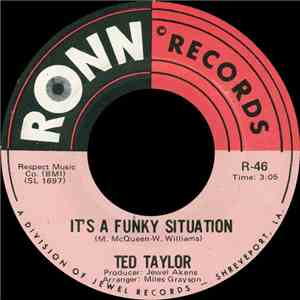 Ted Taylor - It's A Funky Situation / I'm Glad You're Home FLAC