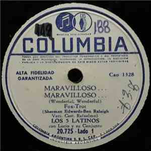 Los 5 Latinos - Maravilloso, Maravilloso / Recordándote FLAC