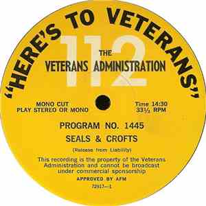 Seals & Crofts / Al Jolson - Here's To Veterans FLAC