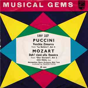 Ezio Pinza (Bass) - Puccini - Mozart - Vecchia Zimarra / Deh! Vieni Alla Finestra FLAC