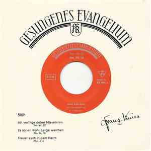 Franz Knies - Ich Vertilge Deine Missetaten Jes. 44, 22 FLAC