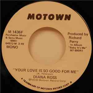 Diana Ross - Your Love Is So Good For Me FLAC