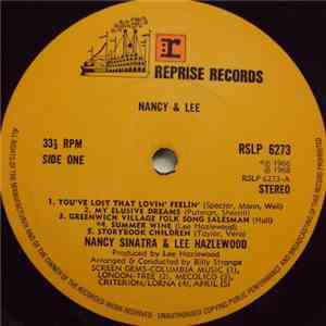 Nancy Sinatra & Lee Hazlewood - Nancy & Lee FLAC