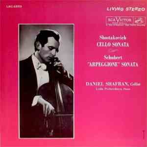 Shostakovich, Schubert, Daniel Shafran, Lydia Pecherskaya - 'Cello Sonata / "Arpeggione" FLAC