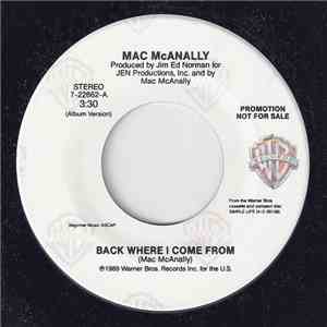 Mac McAnally - Back Where I Come From FLAC