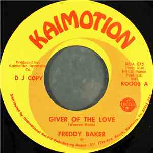 Freddy Baker - Giver Of The Love FLAC