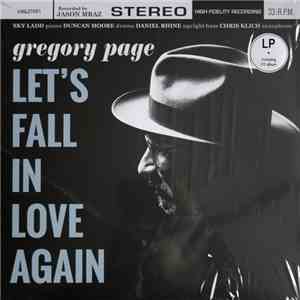 Gregory Page - Let's Fall In Love Again FLAC