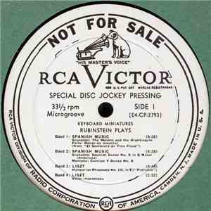 Rubinstein - Keyboard Miniatures FLAC