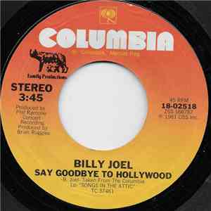 Billy Joel - Say Goodbye To Hollywood FLAC