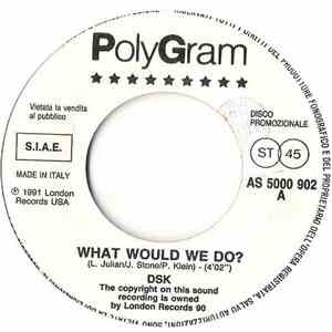 DSK / Utah Saint - What Would We Do / What Can You Do For Me? FLAC
