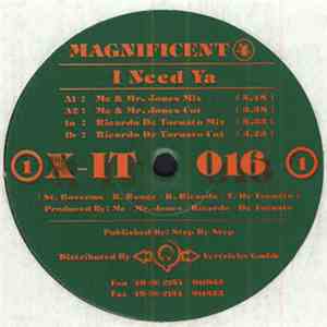 Magnificent 4 - I Need Ya FLAC