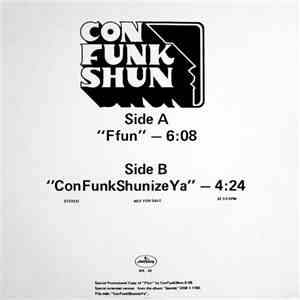 Con Funk Shun - Ffun / ConFunkShunizeYa FLAC