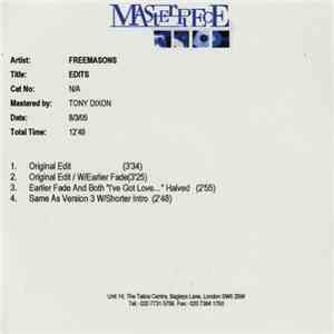 Freemasons - Love On My Mind (Edits) FLAC