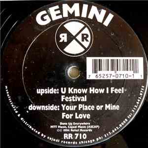 Gemini - U Know How I Feel FLAC