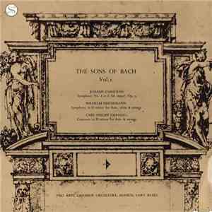 Johann Christian Bach, Wilhelm Friedemann Bach, Carl Philipp Emanuel Bach, Pro Arte Chamber Orchestra, Munich, Kurt Redel - The Sons Of Bach, Volume I FLAC