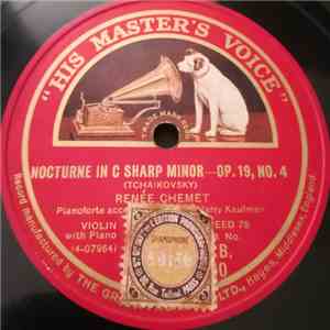 Renée Chemet - Nocturne In C Sharp Minor — Op. 19, No. 4 / Minuet FLAC