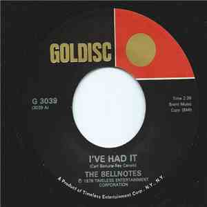 The Bellnotes / The Chariots - I've Had It / Gloria FLAC