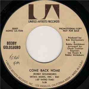 Bobby Goldsboro - Come Back Home FLAC