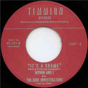 Myron And E With The Soul Investigators - It's A Shame FLAC