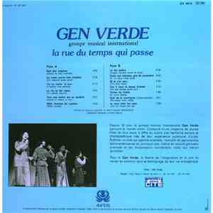 Complesso Gen Verde - La Rue Du Temps Qui Passe FLAC