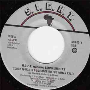 H.O.P.E. - South Africa Is A Disgrace (To The Human Race) FLAC