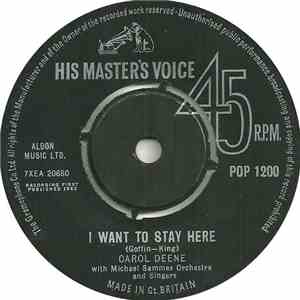 Carol Deene - I Want To Stay Here / Oh Oh Oh Willie FLAC