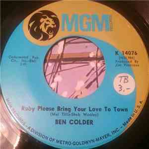 Ben Colder - Ruby Please Bring Your Love To Town FLAC