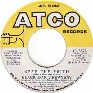 Black Oak Arkansas - Keep The Faith FLAC