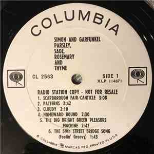 Simon & Garfunkel - Parsley, Sage, Rosemary And Thyme FLAC