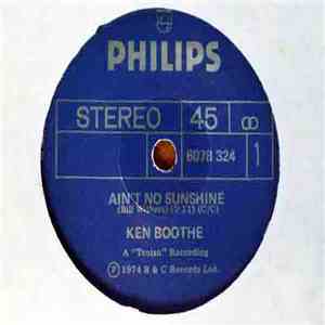 Ken Boothe - Ain't No Sunshine / Everything I Own FLAC