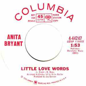 Anita Bryant - Little Love Words FLAC