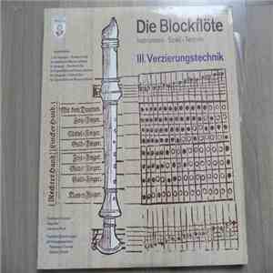 Ferdinand Conrad, Hugo Ruf, Johannes Koch - Die Blockflöte, III. Verzierungstechnik FLAC
