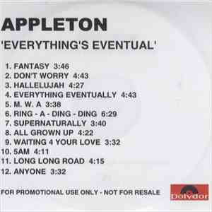 Appleton - Everything's Eventual FLAC