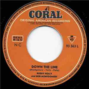 Buddy Holly And Bob Montgomery - Down The Line FLAC
