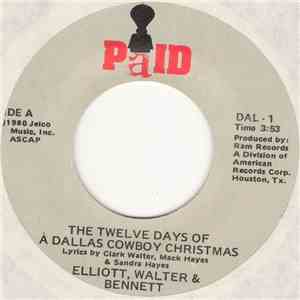 Elliott, Walter & Bennett - The Twelve Days Of A Dallas Cowboy Christmas FLAC