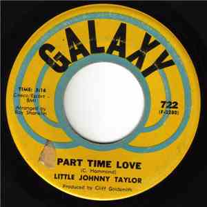 Little Johnny Taylor - Part Time Love FLAC