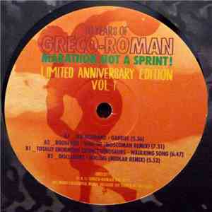 Various - 10 Years Of Greco-Roman Marathon, Not A Sprint! Limited Anniversary Edition Vol 1 FLAC