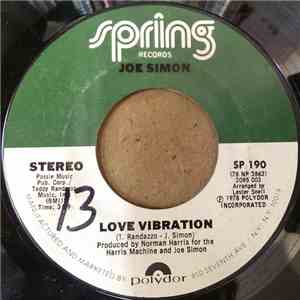 Joe Simon - Love Vibration FLAC