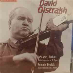 David Oistrach, Johannes Brahms - Antonín Dvořák - David Oistrakh Edition Vol. 2, Brahms Violin Concerto In D Major, Dvorak Violin Concerto In A Minor FLAC